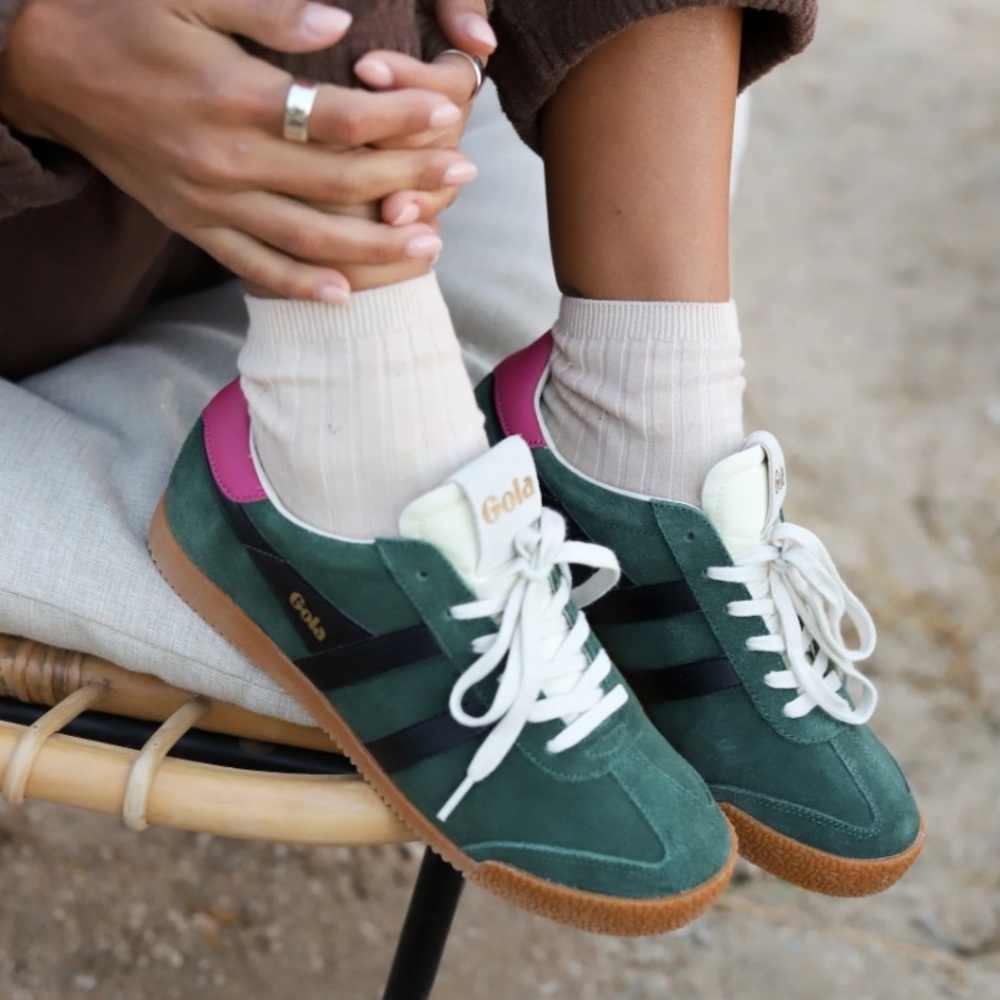 Gola Elan in Evergreen Sneakers 🇬🇧